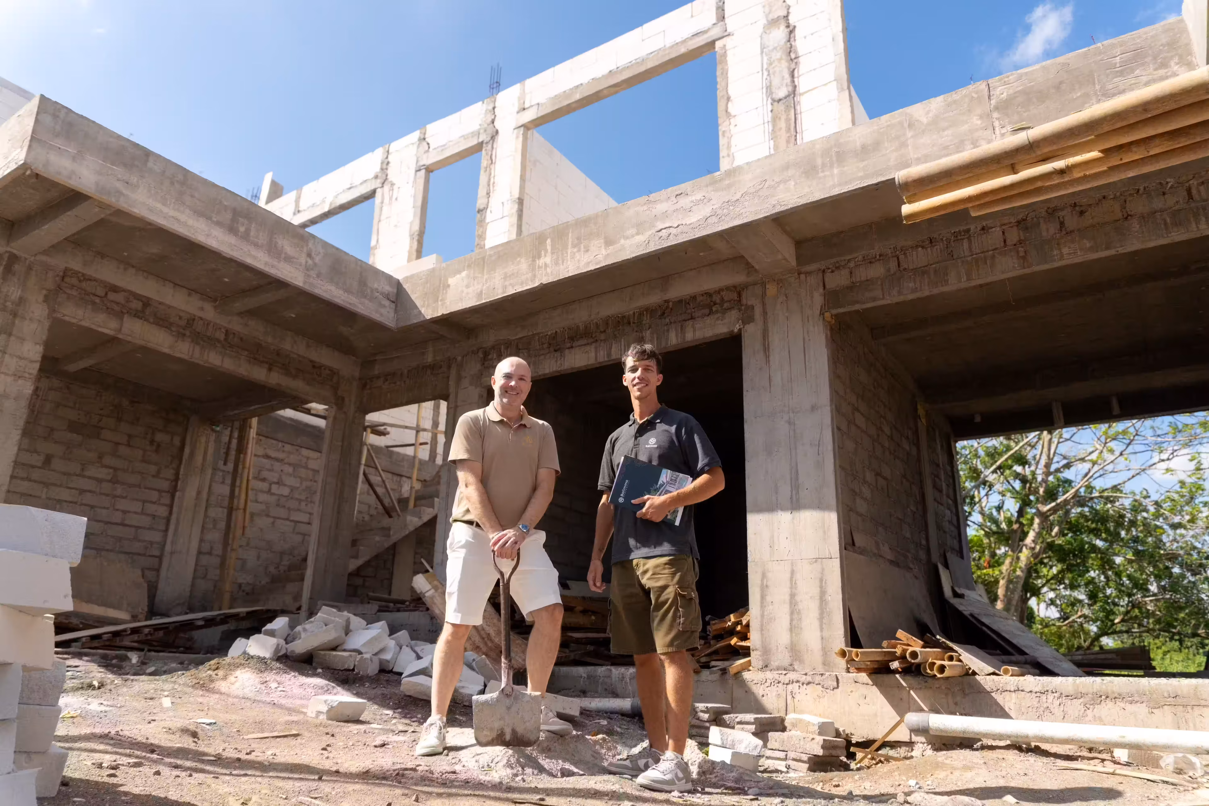 Construction de villas à Bali supervisée par Balimmo, constructeur expert local