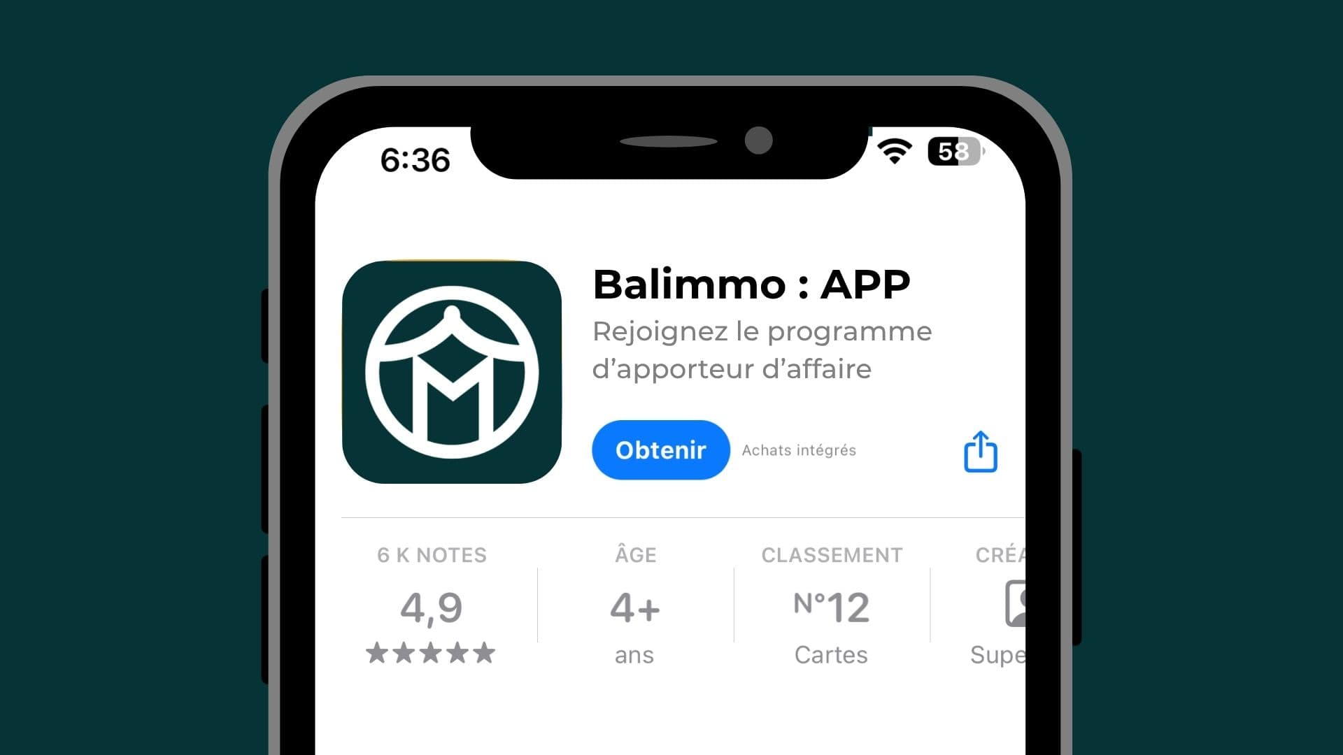 Application mobile À venir
